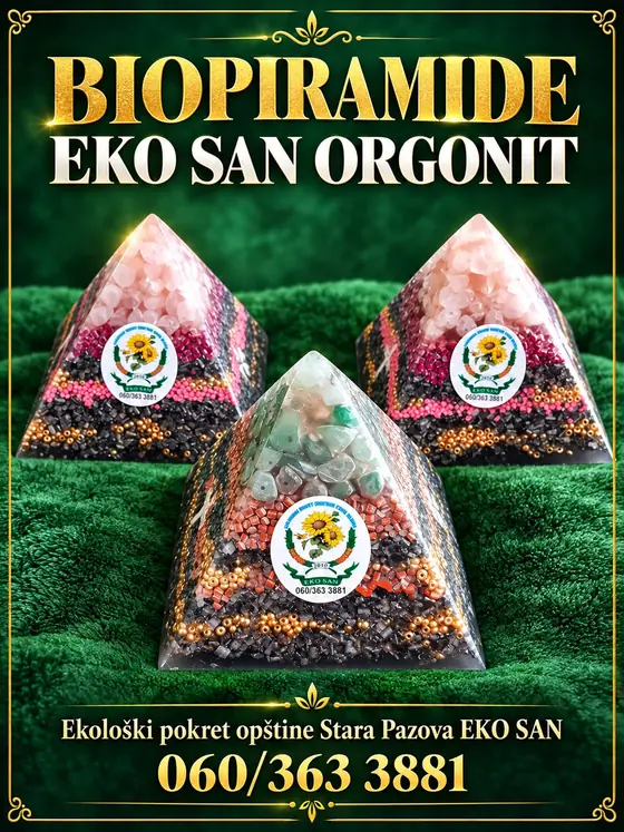 Biopiramide EKO SAN orgonit