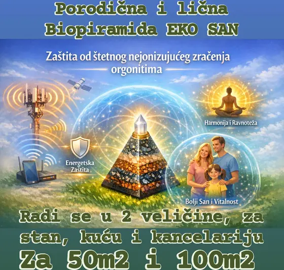 Porodična i lična Biopiramida EKO SAN