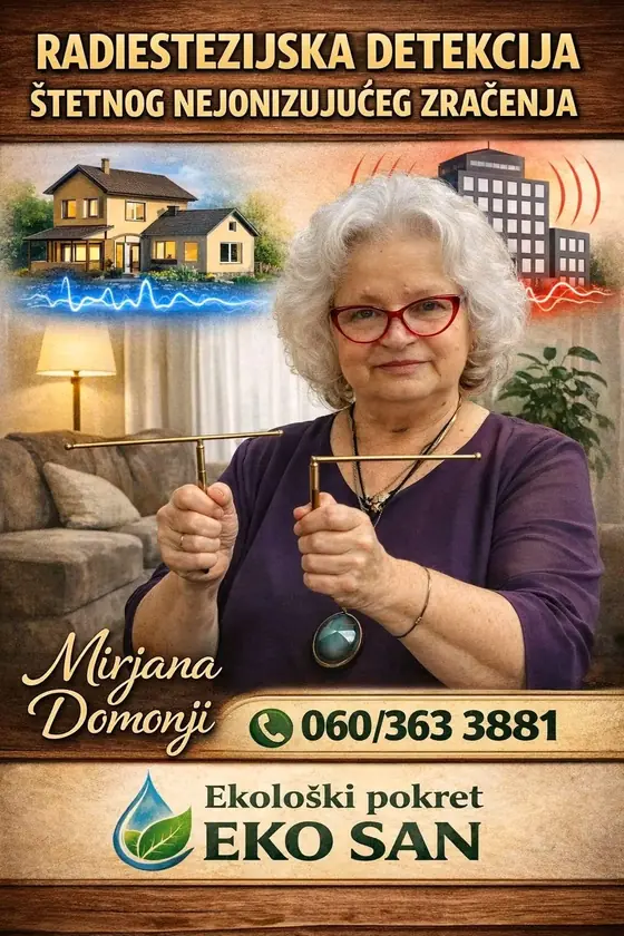 Radiestezijska detekcija — Mirjana Domonji