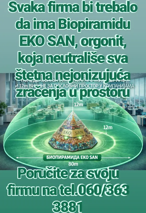 Biopiramida EKO SAN za svaku firmu